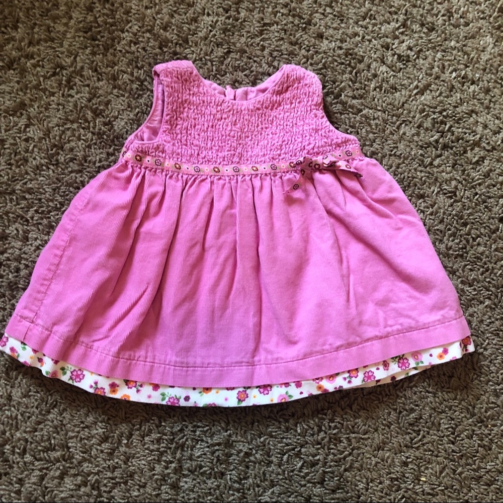 Pink sleeveless dress